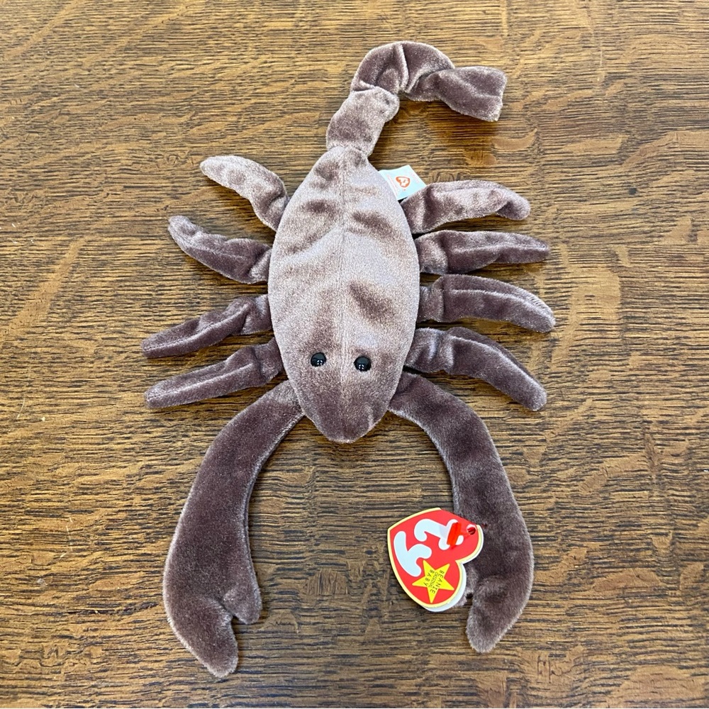 VINTAGE TY STINGER THE SCORPION TOY COLLECTIBLE BEANIE BABY